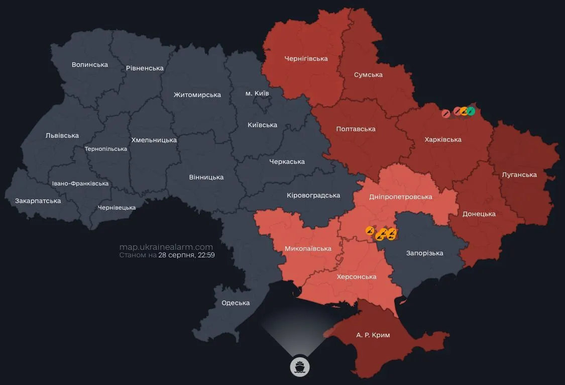 Укргідроенерго про Київську ГЕС: наслідки удару рф з’ясують до кінця тижня