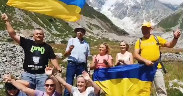 "УДАР Віталія Кличка" підбив підсумки патріотичного флешмобу "Кольори Свободи"