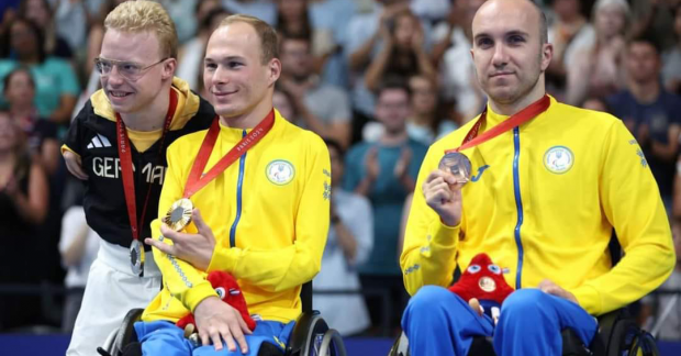 Україна увійшла в першу десятку у медальному заліку Паралімпіади-2024