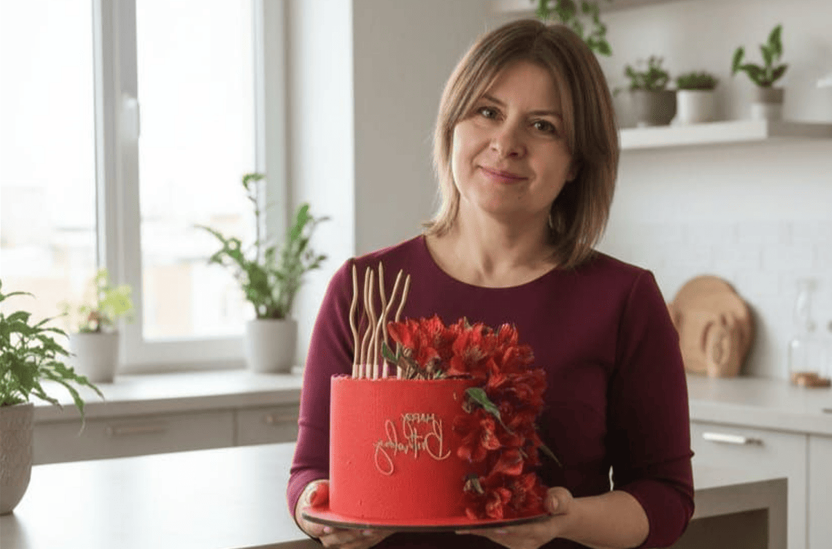 Абрикосове сонце Слов’янська: кондитерка-переселенка розробляє рецепт головного торта міста й працює в Харкові