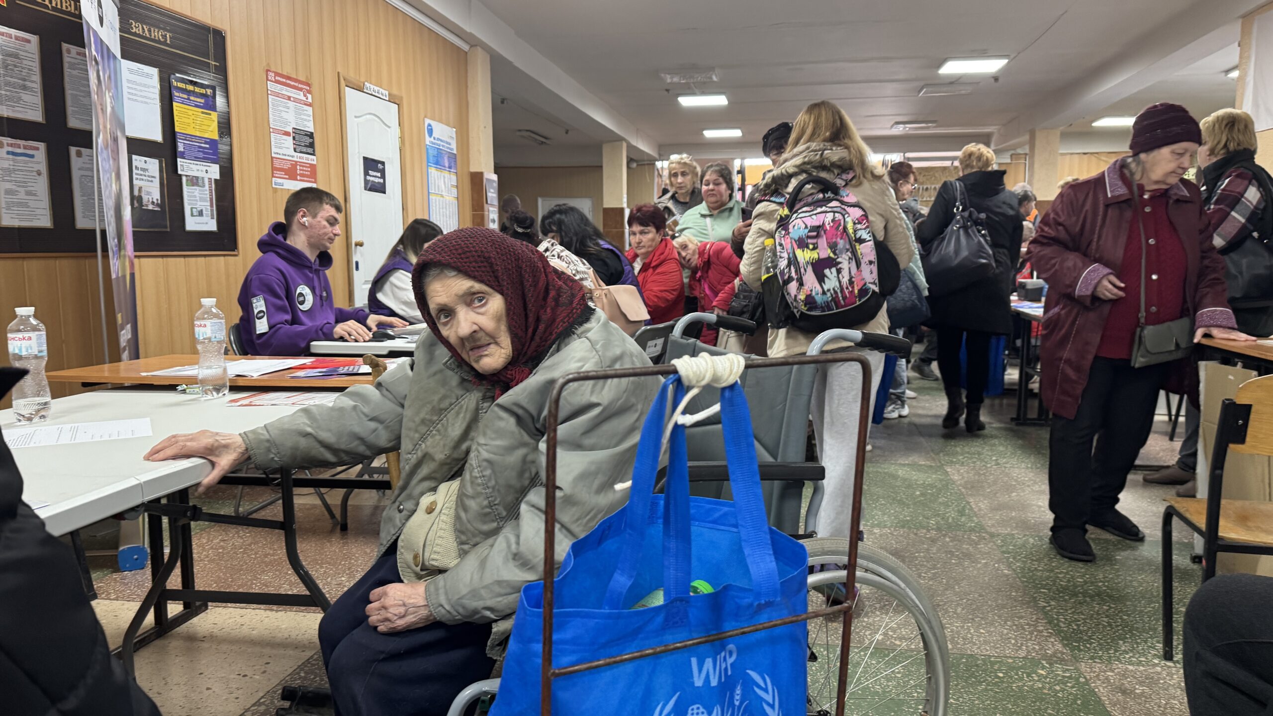 У транзитному центрі на Харківщині відчутно зріс потік евакуйованих з Донеччини