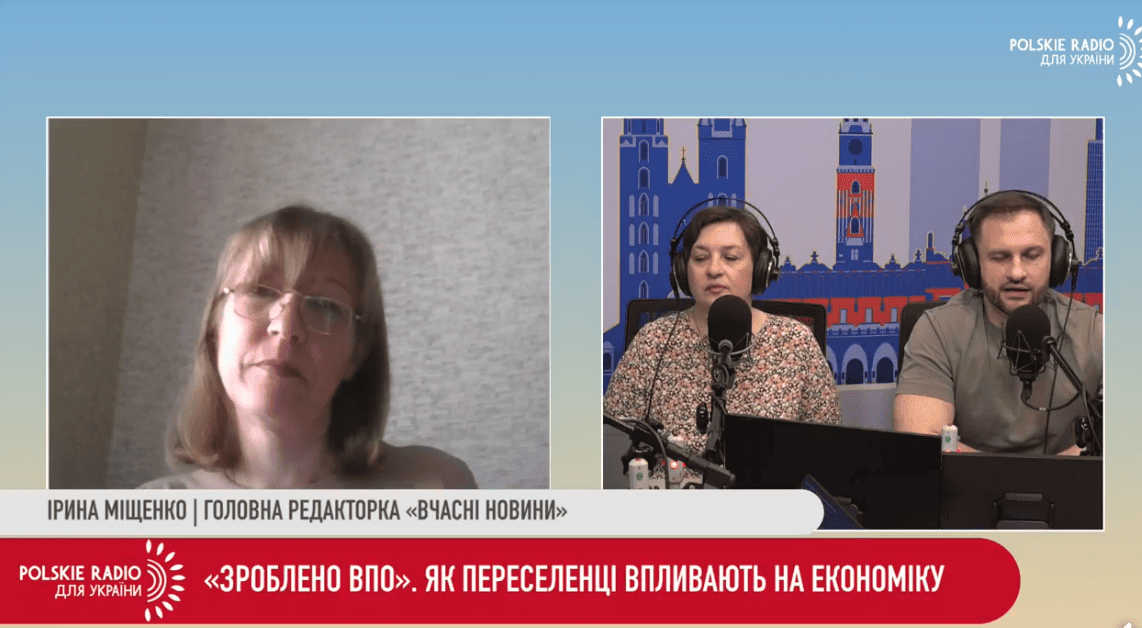 Проєкт “Зроблено ВПО” на міжнародній арені: як ініціатива підтримки переселенців зацікавила польських журналістів